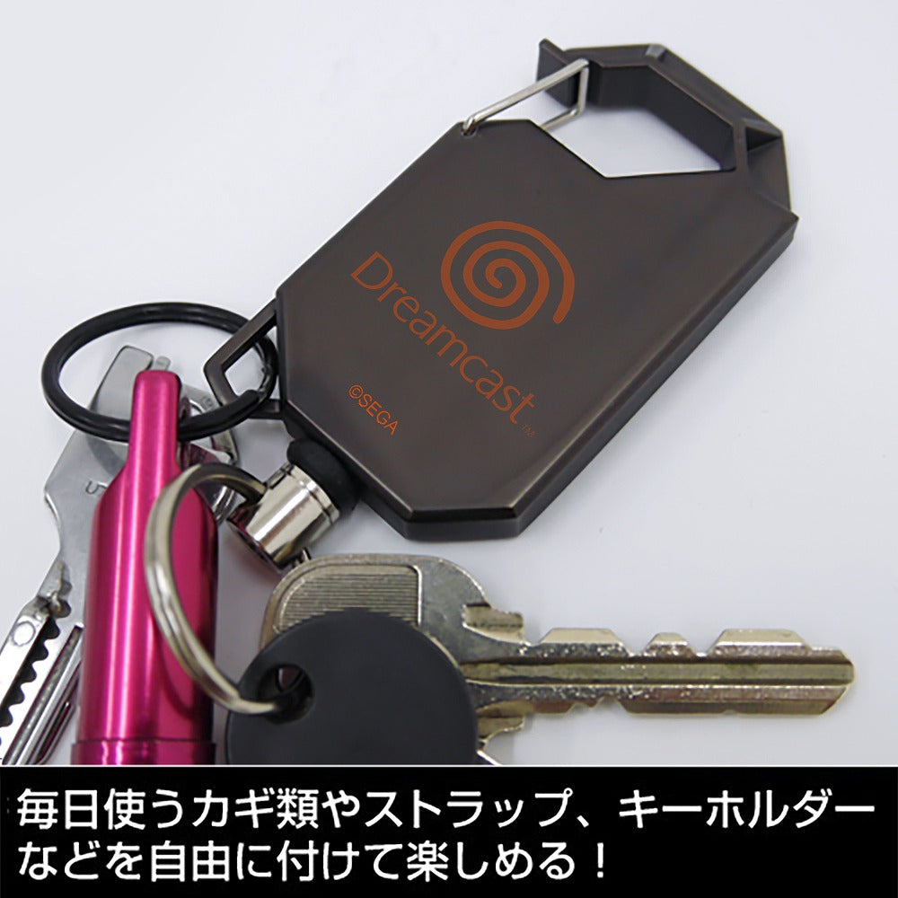 ドリームキャスト ロゴ リールキーホルダー 【01/24頃入荷】