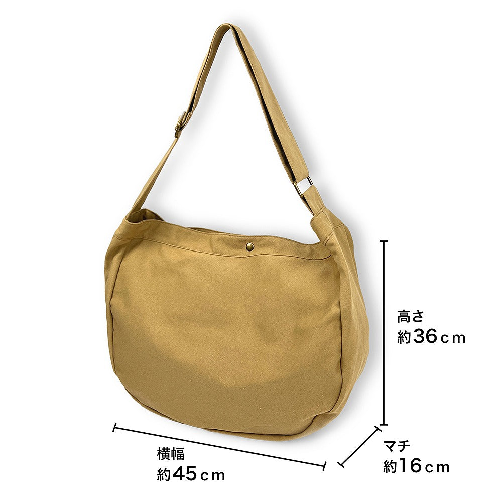 『ゆるキャン△ SEASON3』 バイクシルエット志摩リン ニュースペーパーバッグ SAND KHAKI 【01/24頃入荷】