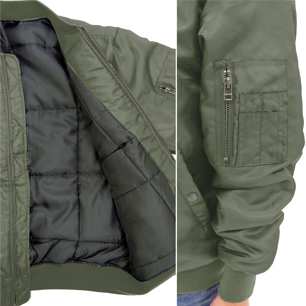 86―エイティシックス― 〈アンダーテイカー〉パーソナルマーク MA-1ジャケット MOSS L 【01/07頃入荷】