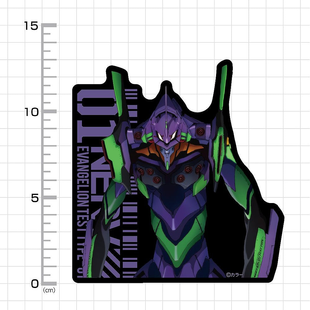 EVANGELION エヴァ初号機 屋外対応ステッカー 【01/24頃入荷】