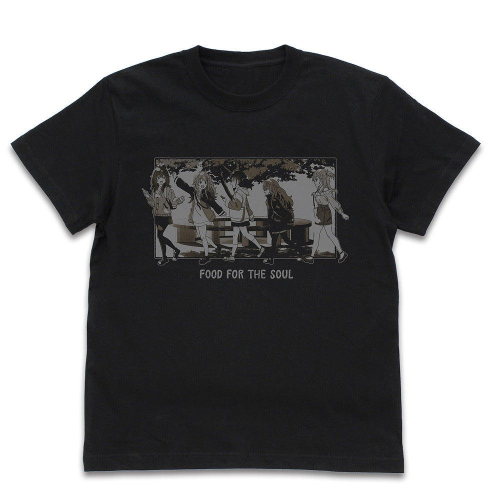 日々は過ぎれど飯うまし Tシャツ BLACK XL 【01/07頃入荷】