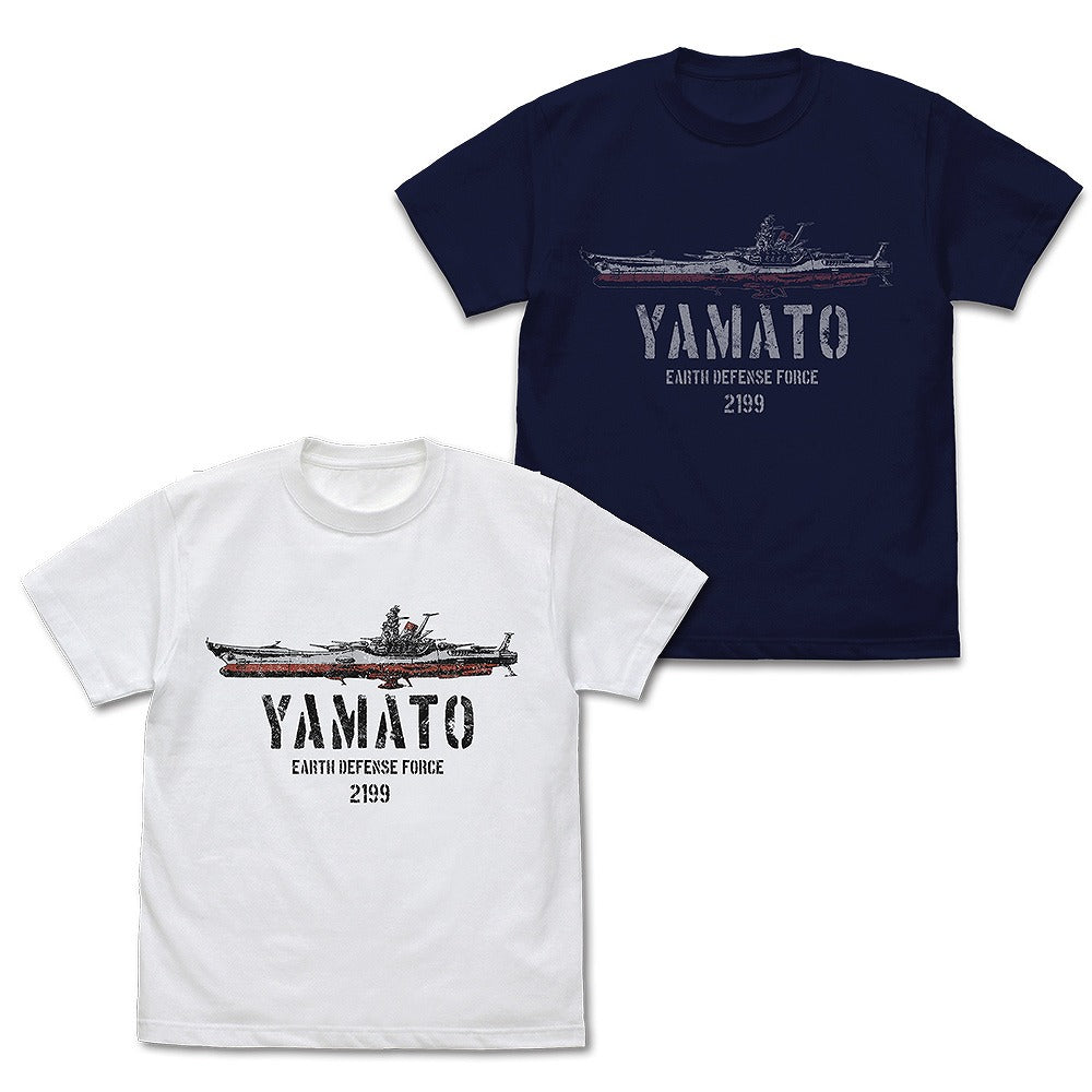 宇宙戦艦ヤマト Tシャツ WHITE S 【01/07頃入荷】