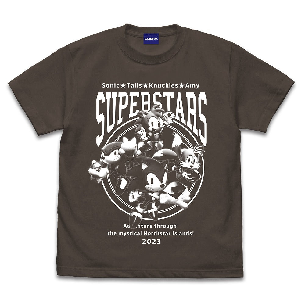 ソニック・ザ・ヘッジホッグ ソニックスーパースターズ Tシャツ CHARCOAL L 【01/24頃入荷】