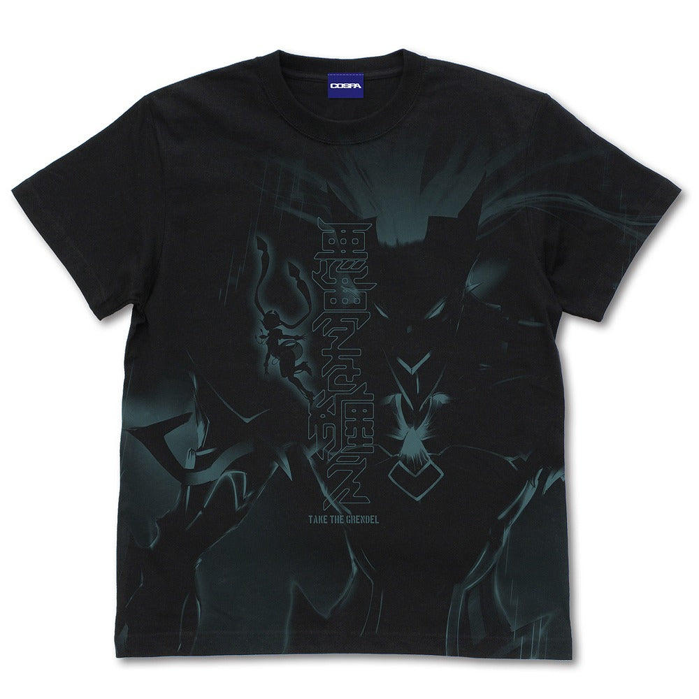 英雄伝説 黎の軌跡 悪夢を纏え オールプリントTシャツ  BLACK M 【02/04頃入荷】