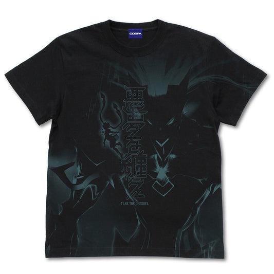 英雄伝説 黎の軌跡 悪夢を纏え オールプリントTシャツ  BLACK L 【02/04頃入荷】