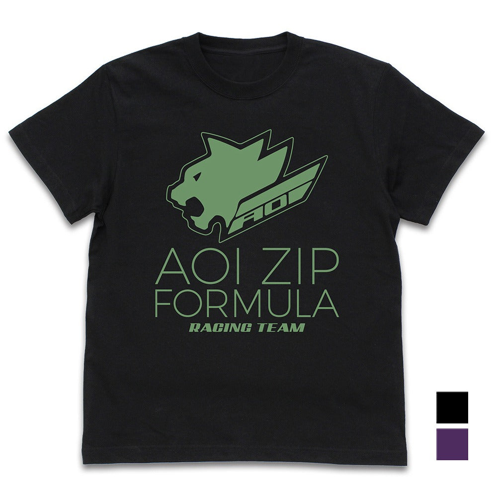 新世紀GPXサイバーフォーミュラ アオイZIPフォーミュラ Tシャツ BLACK S 【02/04頃入荷】