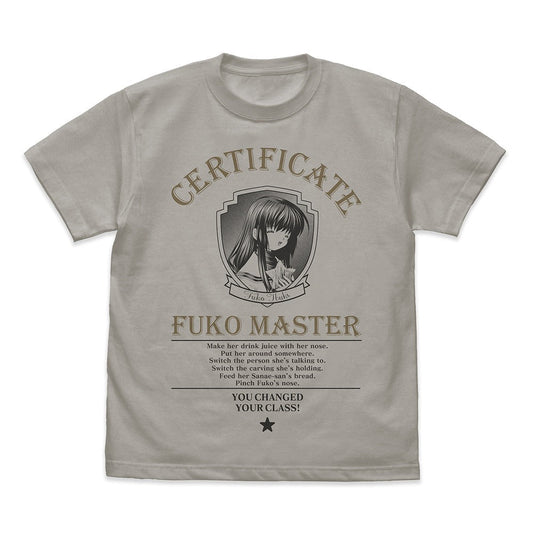 CLANNAD-クラナド- 風子マスターの証 Tシャツ LIGHT GRAY L 【12/24頃入荷】