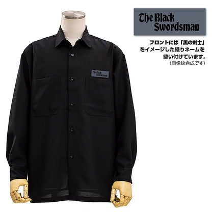 ソードアート・オンライン 黒の剣士 刺繍シャツ BLACK XL 【01/24頃入荷】