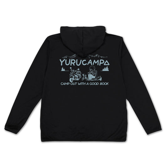 『ゆるキャン△ SEASON３』 志摩リンゆるキャン△ 薄手ドライパーカー BLACK L  【03/24頃入荷】