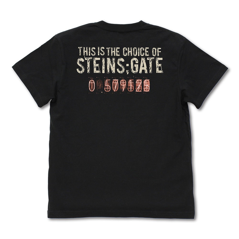 STEINS;GATE エル・プサイ・コングルゥ Tシャツ ver.2.0 BLACK XL 【01/24頃入荷】