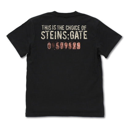 STEINS;GATE エル・プサイ・コングルゥ Tシャツ ver.2.0 BLACK L 【01/24頃入荷】
