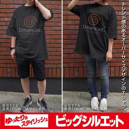 ドリームキャスト ビッグシルエットTシャツ BLACK L 【01/24頃入荷】