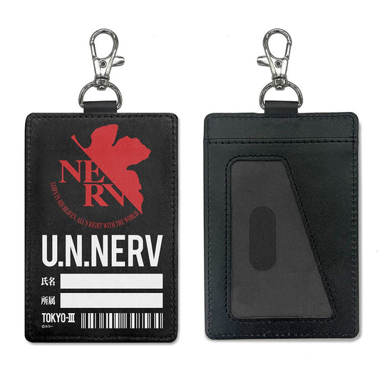 EVANGELION NERV パスケース（ナスカン付き） 【01/24頃入荷】