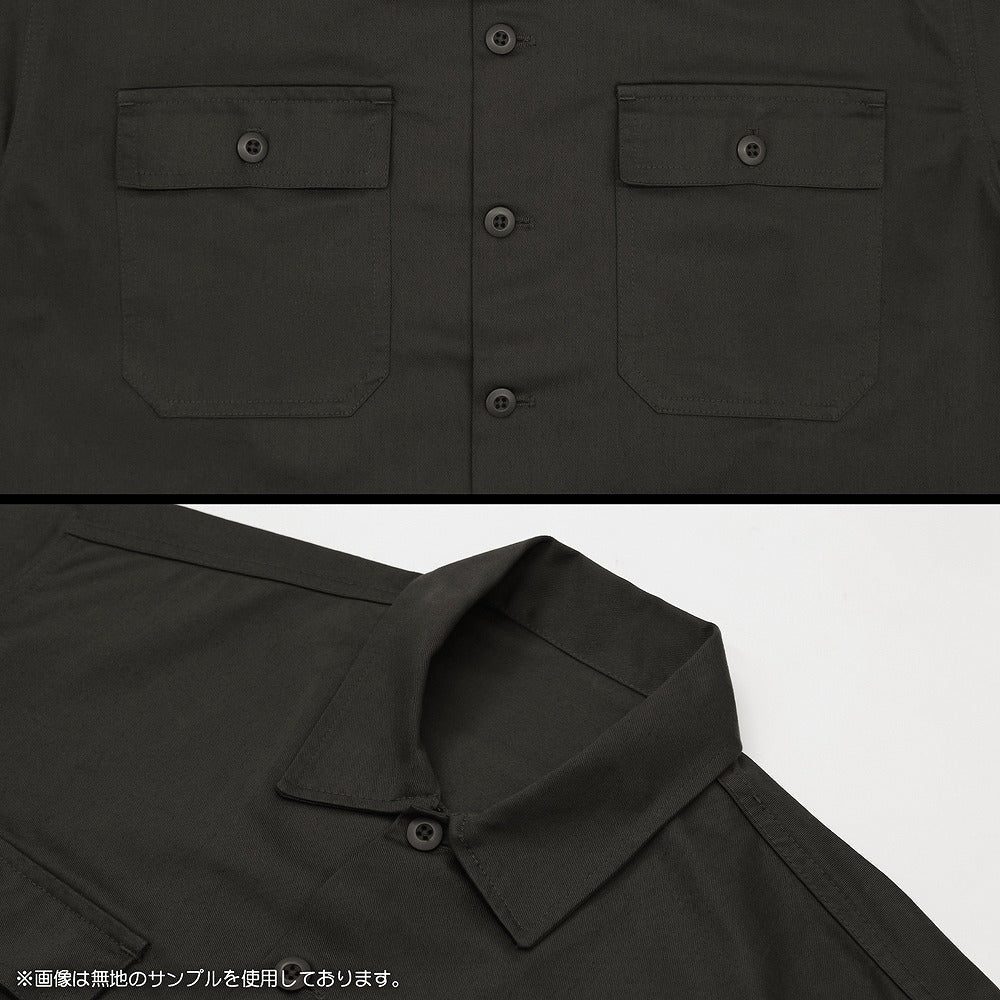 葬送のフリーレン フリーレン 刺繍ワークシャツ GRAY XXL 【02/04頃入荷】
