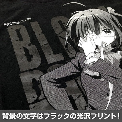 中二病でも恋がしたい！ 小鳥遊六花Tシャツ BLACK L 【01/24頃入荷】