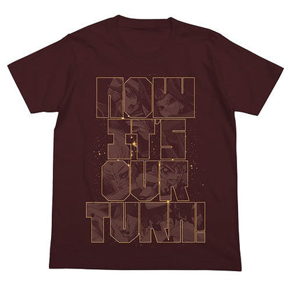遊☆戯☆王ZEXAL 俺たちのターンTシャツ BURGUNDY XL 【01/24頃入荷】