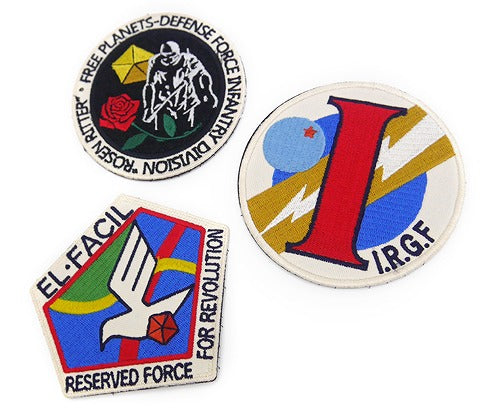 銀河英雄伝説 エル・ファシル革命予備軍章 ワッペン 【03/24頃入荷】