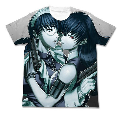 ブラック・ラグーン ロベルタ フルグラフィックTシャツ WHITE M 【01/24頃入荷】