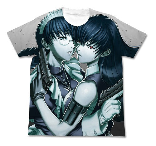 ブラック・ラグーン ロベルタ フルグラフィックTシャツ WHITE S 【01/24頃入荷】