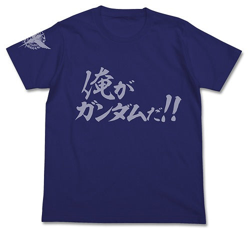 機動戦士ガンダム00 俺がガンダムだ！！Tシャツ BLACK M  【03/16頃入荷】