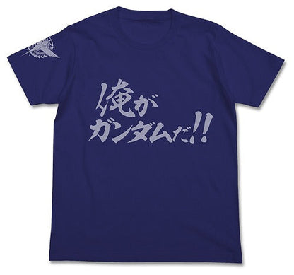 機動戦士ガンダム00 俺がガンダムだ！！Tシャツ BLACK M  【03/16頃入荷】