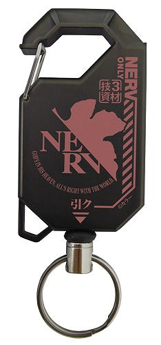 EVANGELION ネルフ リールキーホルダー 【01/24頃入荷】