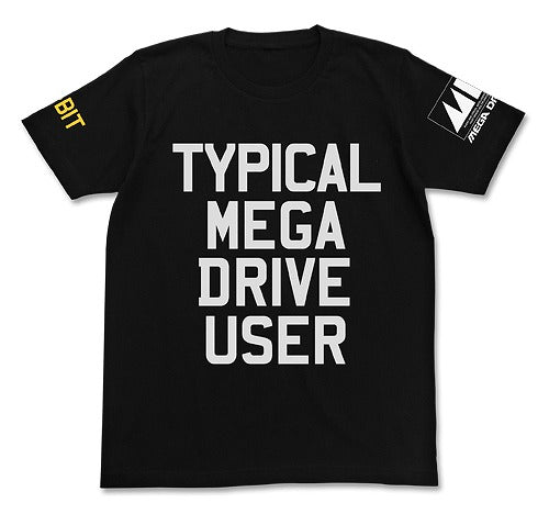 典型的メガドライブユーザーTシャツ BLACK L 【01/24頃入荷】