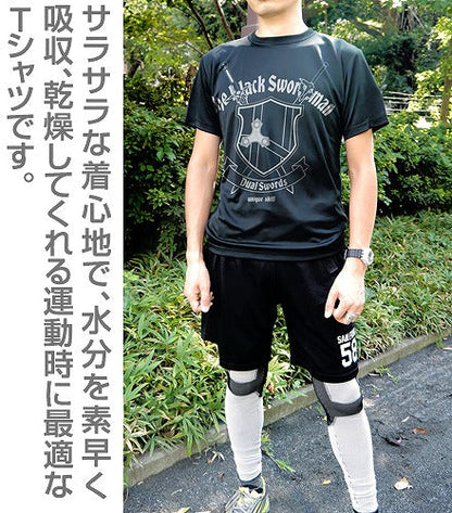 ソードアート・オンライン 黒の剣士ドライTシャツ BLACK XL 【01/24頃入荷】