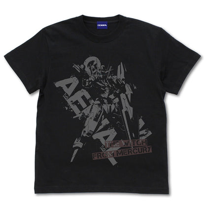 機動戦士ガンダム 水星の魔女 ガンダム・エアリアル Tシャツ WHITE L  【03/16頃入荷】