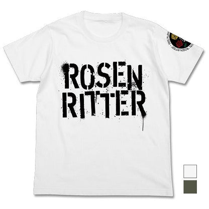 銀河英雄伝説 自由惑星同盟 ローゼンリッターTシャツ WHITE M  【03/24頃入荷】