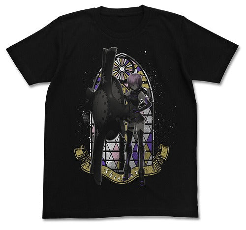 Fate/Grand Order マシュ・キリエライトTシャ.. Grand Order ﾏｼｭ･ｷﾘｴﾗｲﾄTｼｬﾂ/BLACK XL  【03/24頃入荷】
