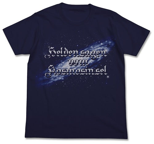 銀河英雄伝説ロゴTシャツ NAVY XL  【03/24頃入荷】