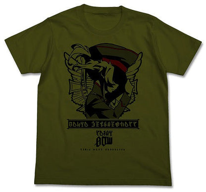 幼女戦記 ターニャ・デグレチャフ ポートレートTシャツ MOSS S  【02/16頃入荷】