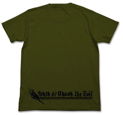 幼女戦記 ターニャ・デグレチャフ ポートレートTシャツ MOSS M  【02/16頃入荷】