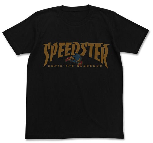 ソニック・ザ・ヘッジホッグ SPEEDSTERソニックTシャツ BLACK L 【01/24頃入荷】