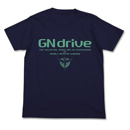 機動戦士ガンダム00 GNドライヴ Tシャツ NAVY S  【03/16頃入荷】
