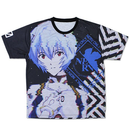 EVANGELION 綾波レイ 両面フルグラフィックTシャツ L 【01/24頃入荷】