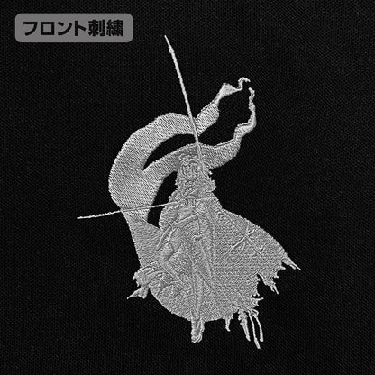 Fate/Grand Order アヴェンジャー/ジャンヌ・ダルク〔オルタ〕シルエット 刺繍ポ.. ｼﾞｬﾝﾇ･ﾀﾞﾙｸ〔ｵﾙﾀ〕ｼﾙｴｯﾄ 刺繍ﾎﾟﾛｼｬﾂ/BLACK XL  【03/24頃入荷】
