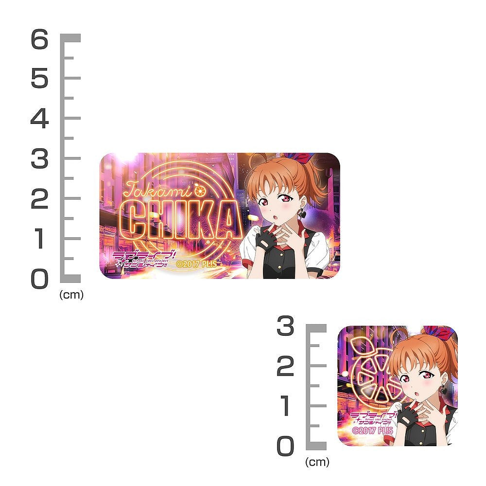 ラブライブ！サンシャイン!! 描き下ろし 高海千歌 ミニステッカーセット ソロコンサートv.. 【02/04頃入荷】
