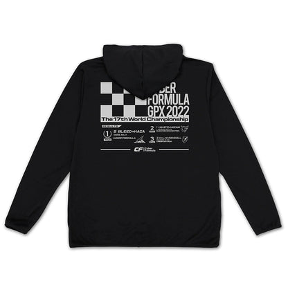 新世紀GPXサイバーフォーミュラSIN 第17回WGP記念 薄手ドライパーカー BLACK M 【02/04頃入荷】