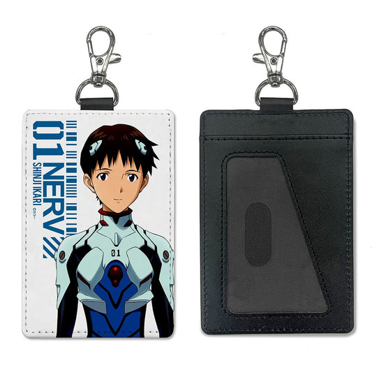EVANGELION 碇シンジ パスケース（ナスカン付き） 【01/24頃入荷】