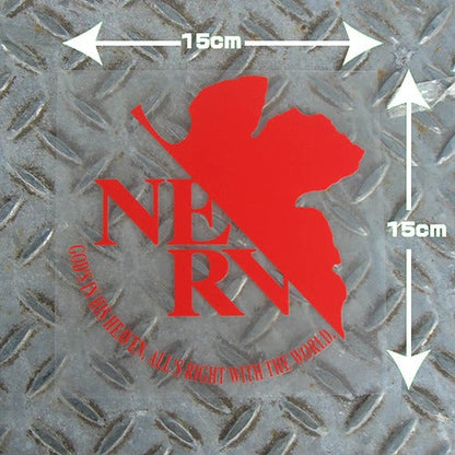 EVANGELION ネルフマークカッティングステッカー 【01/24頃入荷】