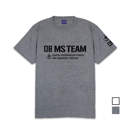 機動戦士ガンダム 第08MS小隊 第08MS小隊 ヘビーウェイトTシャツ MIX GRAY XL  【03/16頃入荷】
