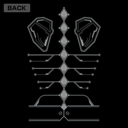 怪獣８号 出雲テックス ジップパーカー BLACK XL  【03/16頃入荷】