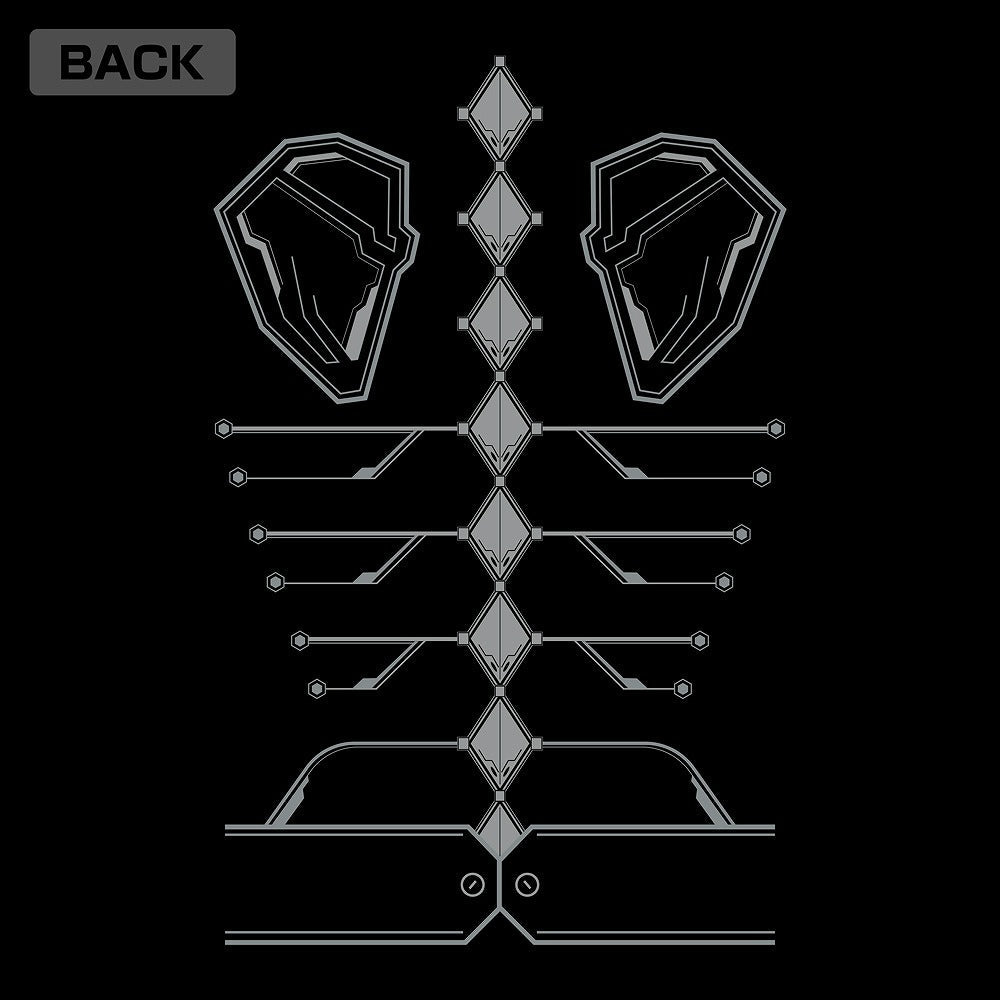 怪獣８号 出雲テックス ジップパーカー BLACK S  【03/16頃入荷】