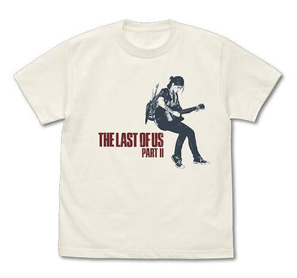 The Last of Us Part II エリーとギター Tシャツ VANILLA WHITE S 【01/07頃入荷】