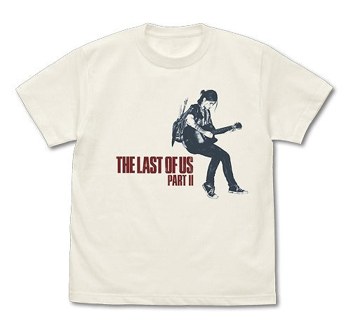 The Last of Us Part II エリーとギター Tシャツ VANILLA WHITE XL 【01/07頃入荷】