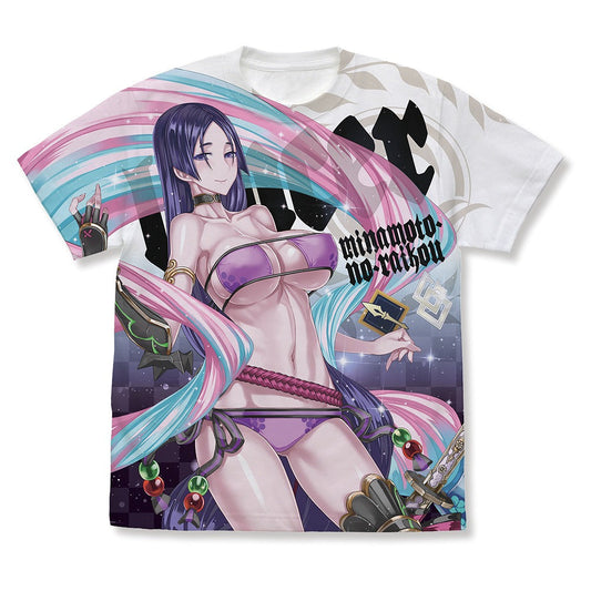 Fate/Grand Order ランサー/源頼光 フルグラフィックTシャツ 源頼光 ﾌﾙｸﾞﾗﾌｨｯｸTｼｬﾂ/WHITE XL  【03/24頃入荷】