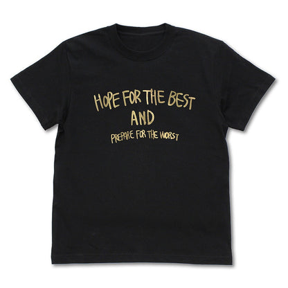 ガールズバンドクライ 井芹仁菜の「HOPE FOR THE BEST」Tシャツ BLACK M 【01/24頃入荷】