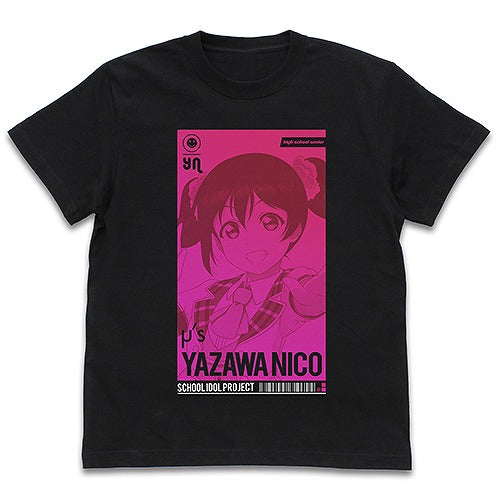 ラブライブ！ 矢澤にこ Tシャツ ALL STARS Ver. BLACK S 【02/04頃入荷】